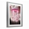 Stupell Industries Glam UFO with Pink Beams Framed Print Under Glass, design by Sasha